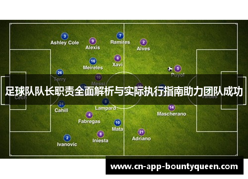 足球队队长职责全面解析与实际执行指南助力团队成功
