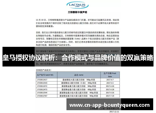 皇马授权协议解析:合作模式与品牌价值的双赢策略 皇马授权协议解析:合作模式与品牌价值的双赢策略